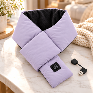 Шарф intelligent heating scarf с подогревом / Обогреватель для шеи зимний 3 режима нагрева / Электрический шарф с подогревом
