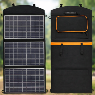 Складна Сонячна Панель 45w / Портативна сонячна панель на 3 секції USB 45W
