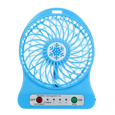 Мини вентилятор mini fan с аккумулятором