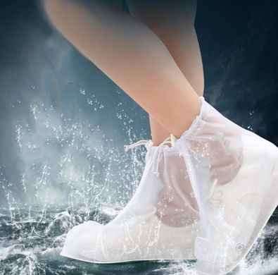 Дождевики для обуви Бахилы от дождя Чехлы на обувь от дождя Dry Steppers Shoes Cover