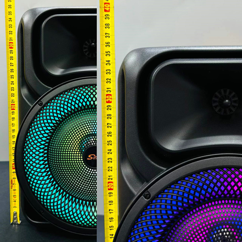 Беспроводная караоке колонка с микрофоном и RGB-подсветкой ZQS8147