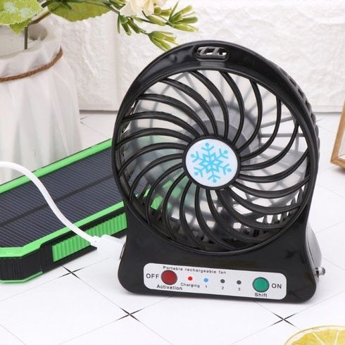 Мини вентилятор mini fan с аккумулятором