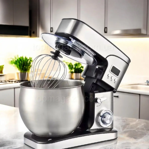 Кухонный комбайн с тестомесом 4500Вт Top Kitchen универсальный кухонный комбайн 3в1