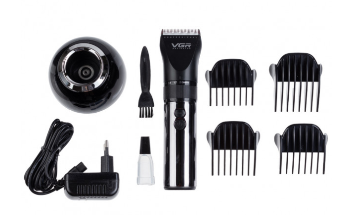 Бездротова машинка для стрижки волосся VGR V-049 Black