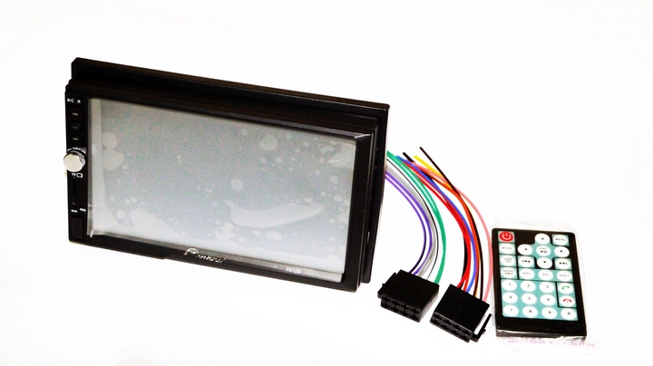 Автомагнитола 7" 2din USB+SD+Bluetooth короткая база Pion-SВ 7012, Черный