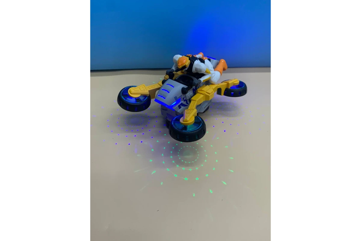 Интерактивная танцевальная игрушка Мотоцикл, Futrue LD-175A / Мотоцикл-трансформер со звуковыми эффектами