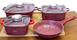 Набор посуды Bellmax Cookware Set BM-132 RED