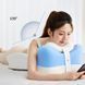 Голубая Подушка ортопедическая pillow-06 / Клинообразная подушка для сна из полиэстера / Ортопедическая подушка для поддержания тела Relax Pillow