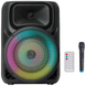 Беспроводная караоке колонка с микрофоном и RGB-подсветкой ZQS8147