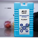 Акумулятор холоду для термосумки пластиковий 16х9х1, 5 об'єм 200 мл, холодоелемент медичний AVS IG-200ml, Блакитний