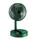 Портативный мини вентилятор для дома Telescopic Folding Fan Складной настольный вентилятор с USB зарядкой