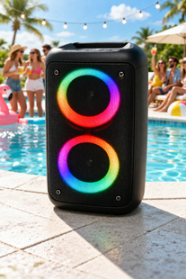 Беспроводная многофункциональная колонка ABS-3202 с RGB-подсветкой