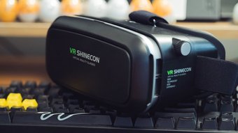 Очки виртуальной реальности 3D c пультом VR BOX SHINECON