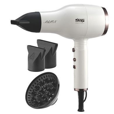 Професійний фен для волосся DSP 37002 (1400 Вт, білий), Білий