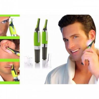 Тример універсальний Micro Touch Max (для носа, вух і т.д.) (Зелений)