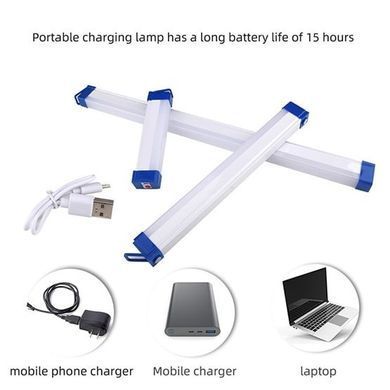 Лампа аварийная, с  магнитами и подвеской 32&nbsp;см, 40&nbsp;Вт USB LED , Белый