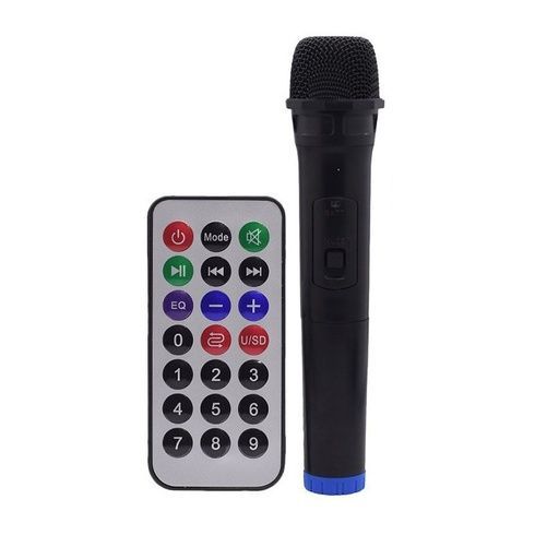 Портативная беспроводная акустическая система ALP-801 Bluetooth колонка чемодан с микрофоном 1800mA Black