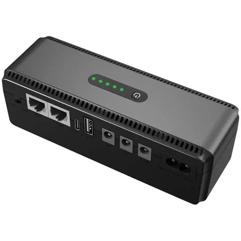 Джерело безперебійного живлення для роутера, 10400mAh / Повербанк для роутера / Безперебійник для роутера