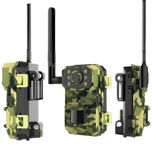 Камера для полювання на сонячній батареї A8S 4G,  датчик руху, камуфляж