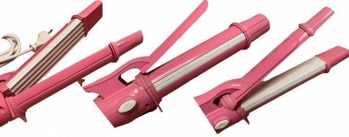 Плойка-утюжок Kemei GB-KM-987 3в1