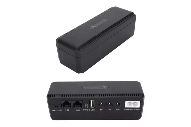 Джерело безперебійного живлення для роутера, 10400mAh / Повербанк для роутера / Безперебійник для роутера