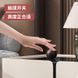 Прикроватная тумба из экокожи с LED подстветкой, USB, датчик освещения, беспроводная зарядка, Bluetooth-аудио Белая