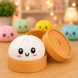 Антистрес-іграшка Squishy &laquo;Пельмешка&raquo; у коробочці / Сквіш бао-булочка, пельмень 5,5 см / Іграшка антистрес сквіш Squishy Dumpling