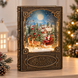 Музыкальная новогодняя книга ночник-светильник XMAS WDL 24023B Санта Клаус
