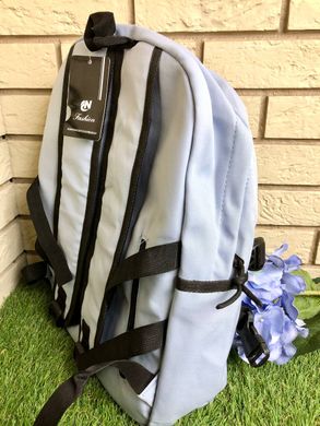 Рюкзак школьный стильный,спортивный,подростковый рюкзак Голубой