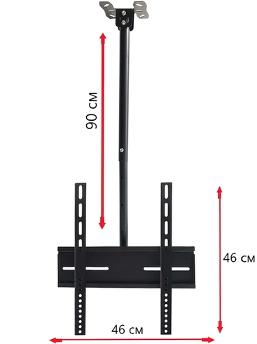 Стельовий кронштейн для телевізора D807 26"-55" кріплення для монітора