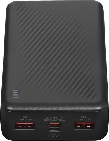Повербанк Borofone J56A 20000 mAh/ Зарядное устройство / Power Bank 2xUSB, Type C, micro-USB