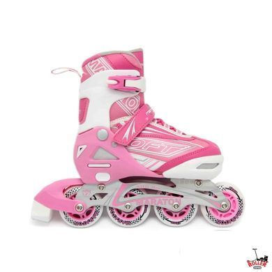 Ролики розовые Maraton Soft L(39-42)