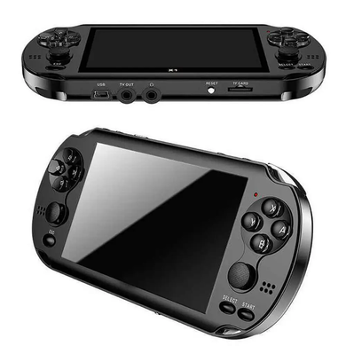 Ігрова портативна консоль PSP X9 з екраном 5,1 дюймів та ТБ-виходом, Черный