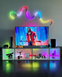Розумна гнучка LED Neon RGB стрічка-шланг 10 метрів від USB керування режимами з телефону, Bluetooth додаток, пульт