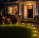 Садовый светильник garden light с солнечной панелью / Шаровидные фонари для сада с пузырьками Solar / Светодиодная LED-гирлянда для сада