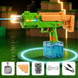 Водяной электрический пистолет со светом / Водяной автомат Electric Water Gun / Водяной бластер с баком для воды