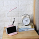 Аккумуляторная Настольная LED лампа Bionic Desk Lamp c USB выходом, органайзером и подставкой для смартфона Розовая
