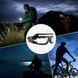 Защитные очки с LED-подсветкой и датчиком движения / Аккумуляторные очки с фонарем LED COB BL HP 2608, Черный