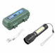Світлодіодний ліхтарик Bailong Police COB USB BL-511 BL-515 BL-513 у пластиковому чохлі, Черный