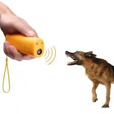 Ультразвуковой отпугиватель собак AD 100 с фонариком