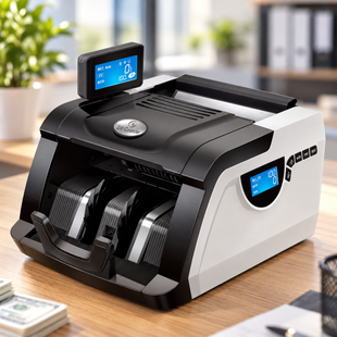 Счетная машинка Bill Counter GR-6200 / Счетчик банкнот c детектором / Счетчик банкнот 220 В