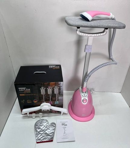 Отпариватель вертикальный для одежды со стойкой Zepline ZP-130 3000W Розовый