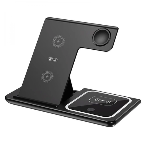 Зарядная станция 3в1 / Беспроводное зарядное устройство 3в1 для смартфона/смарт-часов/наушников