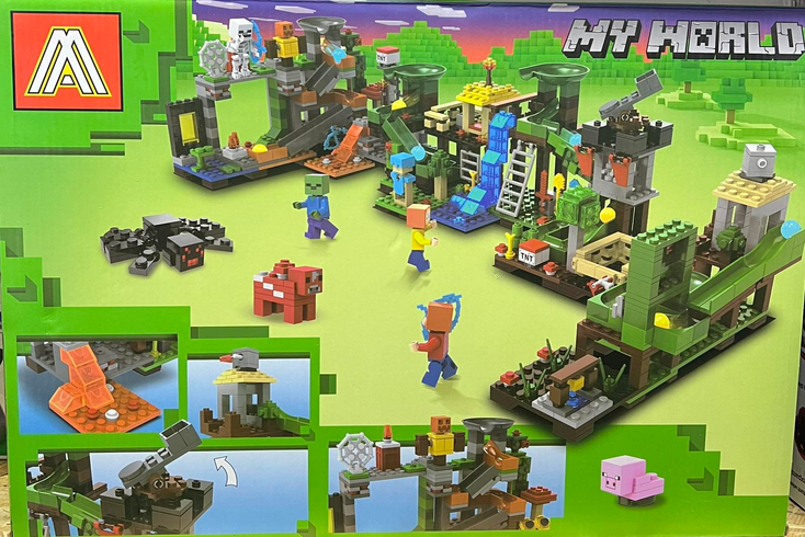 Конструктор лего My WORLD 410 деталей Lego