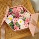 Подарочный набор роз Forever I love you букет в коробке, ручной работы, розовый