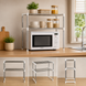 Полиця-органайзер для мікрохвильової печі Multifunctional storage rack / Multifunctional storage rack / Кухонна полиця-стелаж