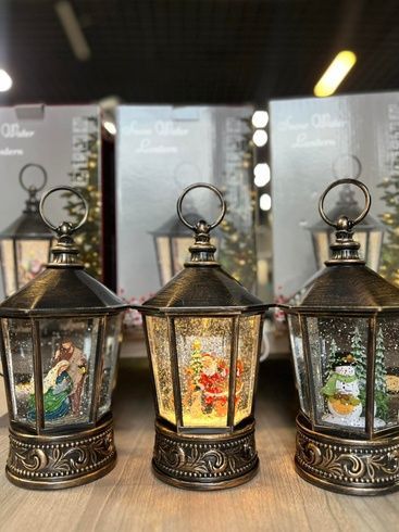 Новогодний музыкальный ночник-светильник XMAS WDL 24077A Рождественская ночь