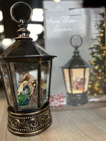 Новогодний музыкальный ночник-светильник XMAS WDL 24077A Рождественская ночь