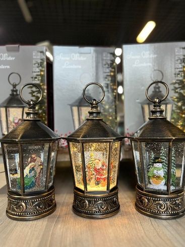 Новогодний музыкальный ночник-светильник XMAS WDL 24077A Рождественская ночь