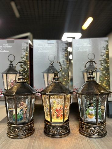 Новогодний музыкальный ночник-светильник XMAS WDL 24077A Рождественская ночь